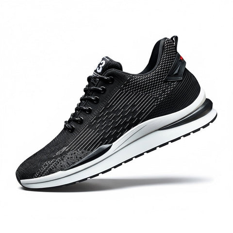 Men's performance sneakers with a discreet built-in lift from Modern Elevation, representing the Performance Shoes collection.