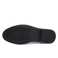 Black shoe sole on a white background