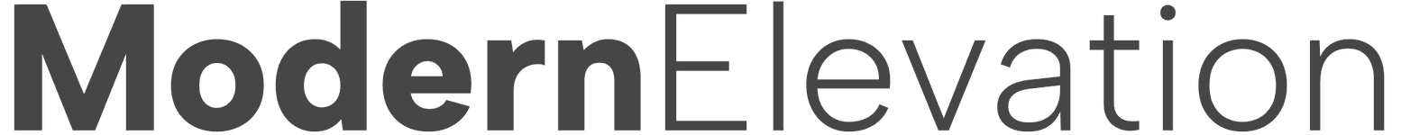 Modern Elevation